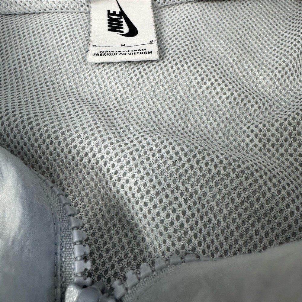 Nike x CLOT Track Jacket Mens M Gray Reflective Full Zip Windbreaker - Picture 10 of 16